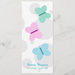 Jolie invitation de fête d'anniversaire de