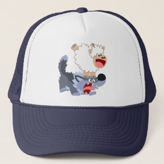 Jolie joueuse de dessin mouton et Casquette de lou