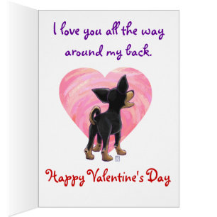Jolie journée de la Saint-Valentin pour Chihuahua