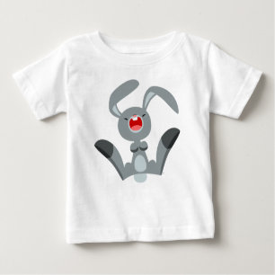 Jolie Joyeuse Cartoon Rabbit Baby T-shirt