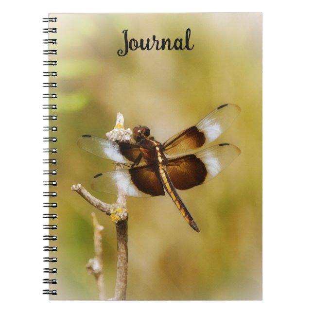 Jolie libellule Nature Journal personnel (Devant)