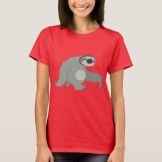 Jolie machine à sous en caricature dans un T-shirt