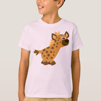 Jolie Marche Cartoon Hyena T-Shirt pour enfants
