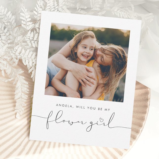 Jolie Minimaliste Seras-Tu Ma Demoiselle D'Honneur (Créateur téléchargé)