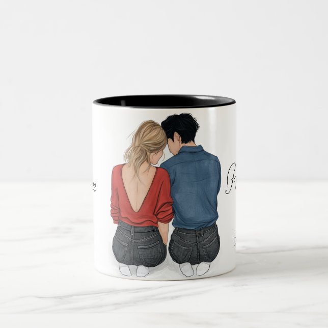 Jolie Mug Couples Mariages (Centre)