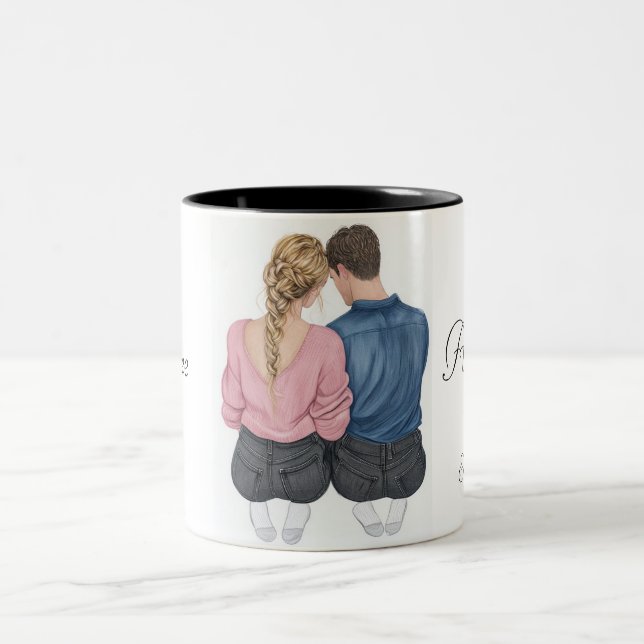 Jolie Mug Couples Mariages (Centre)