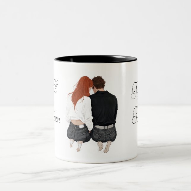 Jolie Mug Couples Mariages (Centre)