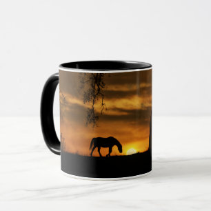 Jolie Mug de café Cheval