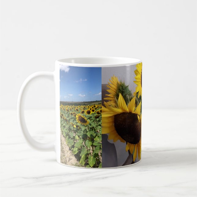 Jolie Mug De Tournesol (Gauche)