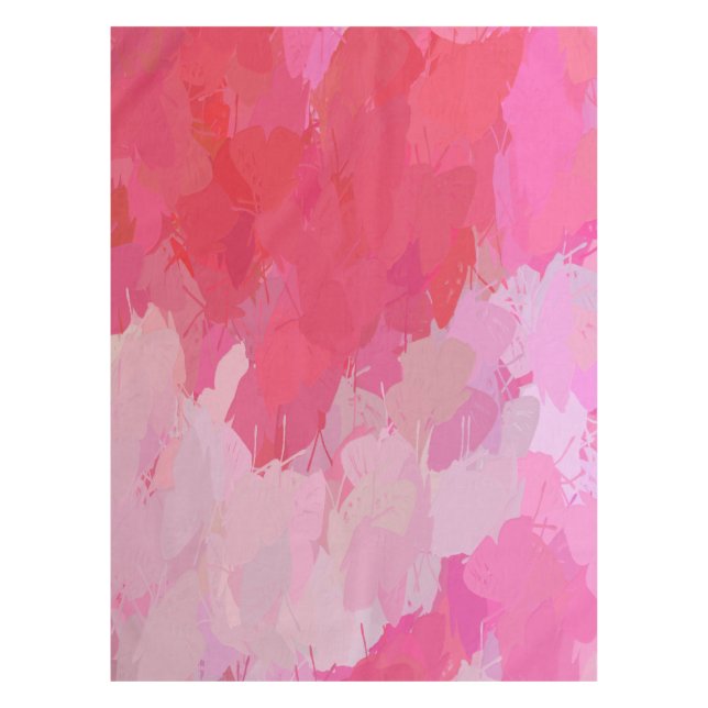 Jolie nappe de papillons rose (Devant)