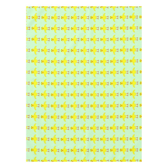 Jolie nappe de poulet de Pâques (Devant)