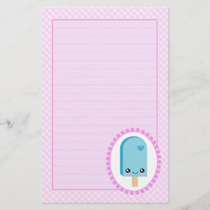 Jolie papeterie de Kawaii de fruit de framboise de
