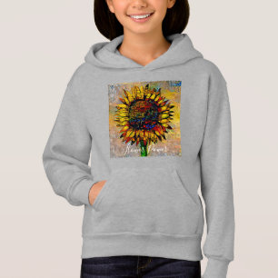 Jolie peinture Abstraite de tournesol