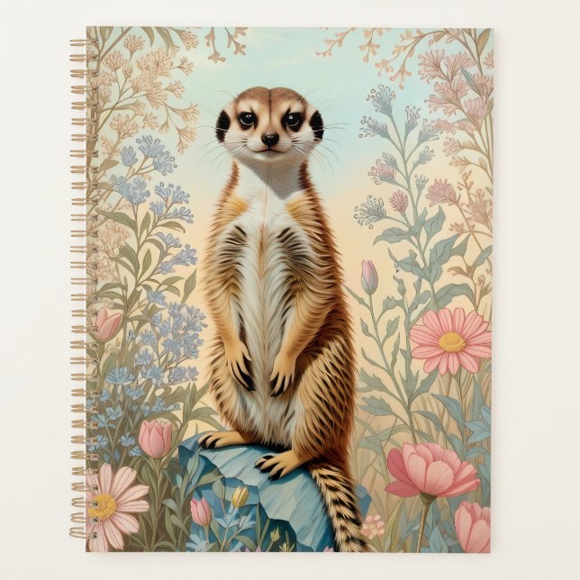Jolie Petite Suricate Floral Pastel (Devant)