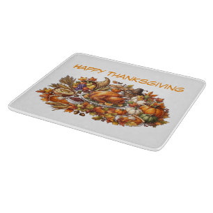 Jolie Planche à Découper de Thanksgiving pour la R
