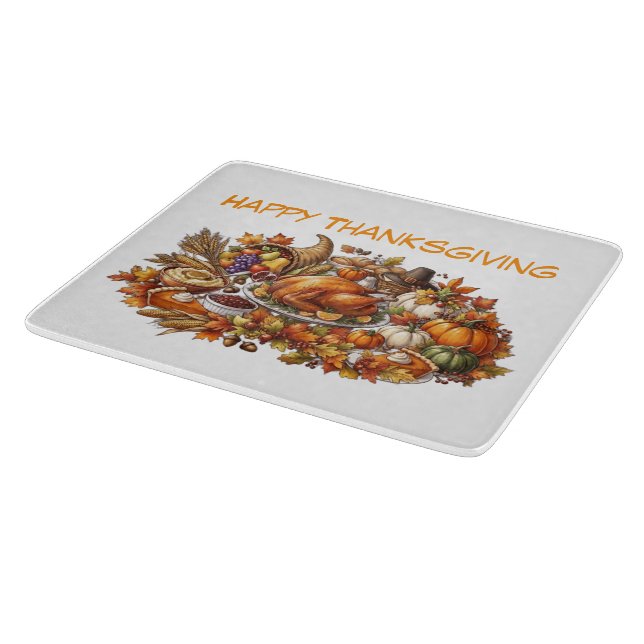 Jolie Planche à Découper de Thanksgiving pour la R (Coin)