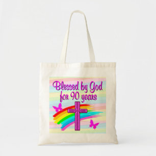 JOLIE PLUIE ROSE 90E ANNIVERSAIRE PETIT SAC FOURRE
