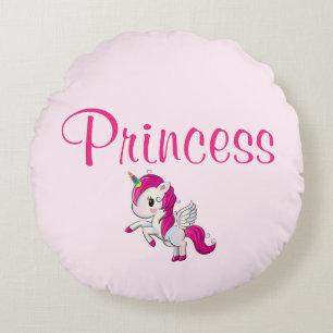 Jolie Princess Coussin d'accent rond