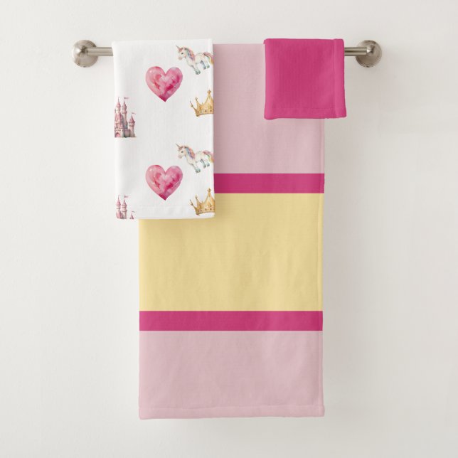Jolie princesse rose et jaune (En situation)