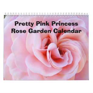 Jolie princesse rose Rose Calendrier du jardin Ros