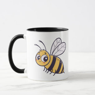Jolie reine volante miel abeille Mug
