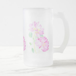 Jolie rose Roses Frosted Glass Mug
