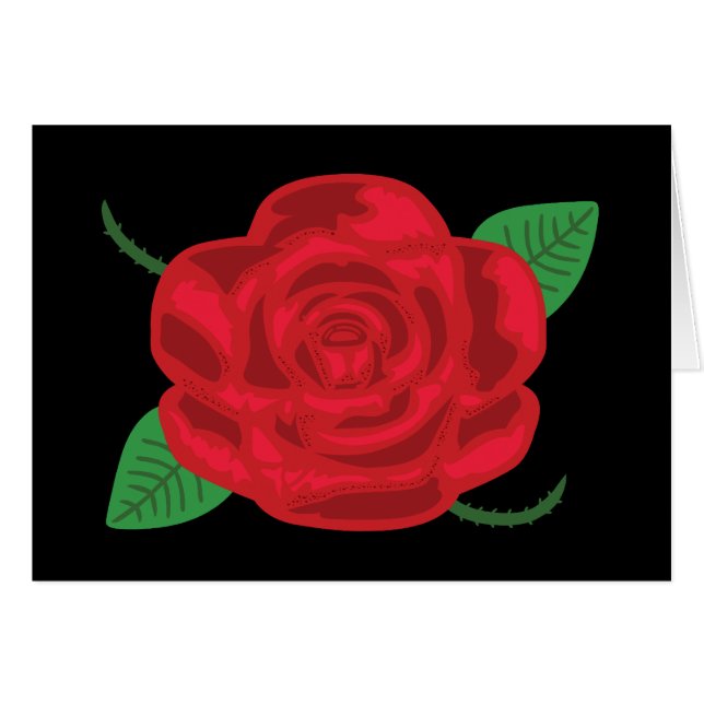 Jolie Rose rouge (Devant horizontal)