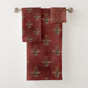 Jolie salle de bain Motif Bee Hive