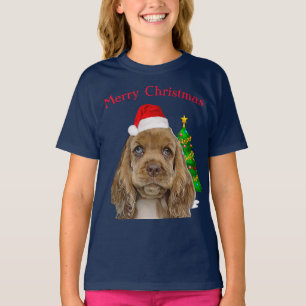 Jolie T-shirt animal de Noël