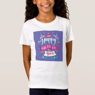 "Jolie T-shirt d'anniversaire pour les enfants - C