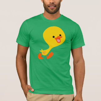 Jolie T-shirt Duckling Cartoon Walking