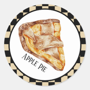 jolie tarte aux pommes ajouter un sticker de texte