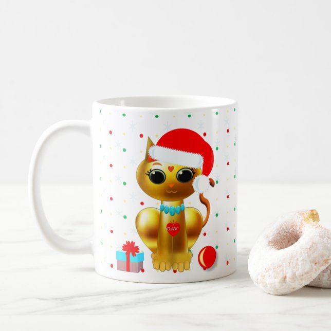 jolie tasse de Noël (Avec donut)