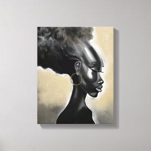 Jolie toile de femme africaine