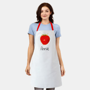 Jolie Tomate Rouge 4Annie Imprimé Partout Tabliers