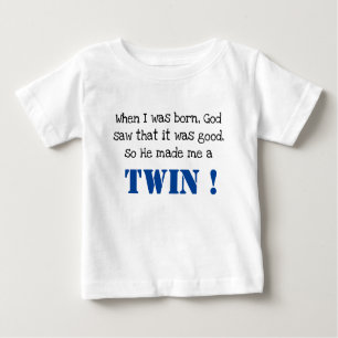 Jolie Twin Dit Baby T-Shirt