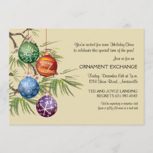 Jolies décorations - Invitation de fêtes