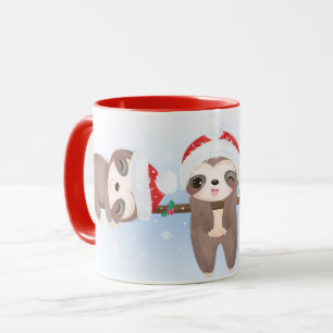Jolies fentes de Noël Mug