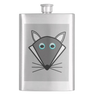 Jolies flacons de loup d'Halloween