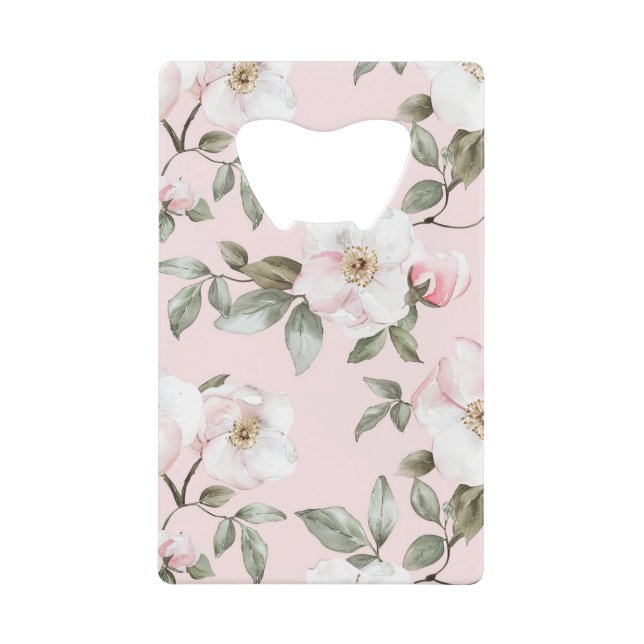 Jolies Fleurs Blanches Roses   (Devant)
