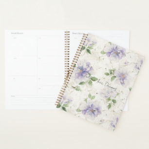 Jolies fleurs de lavande violette