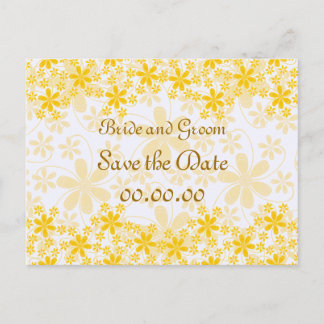 Jolies Fleurs Enregistrer La Date Cartes Postales
