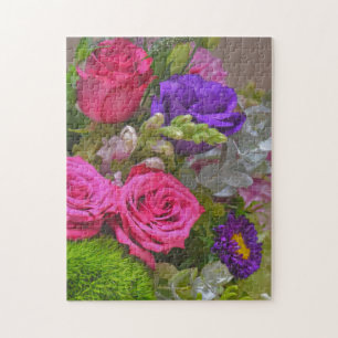 Jolies Fleurs Floral Art Puzzle