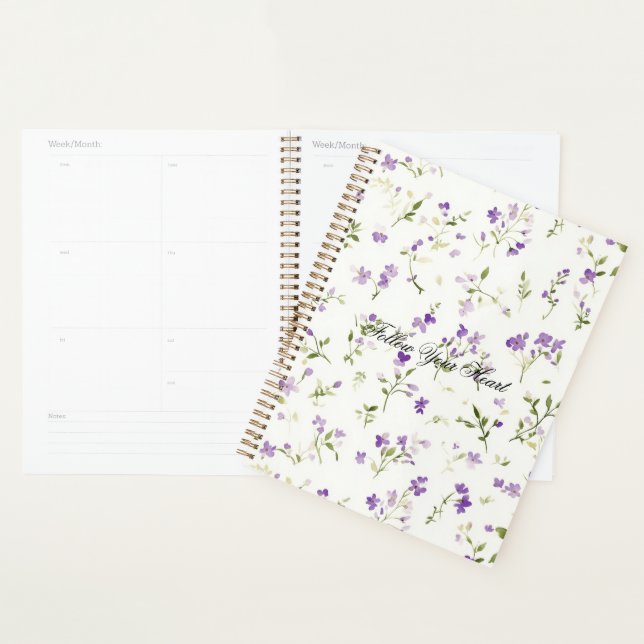 Jolies Fleurs Lavande (Devant avec enveloppe)