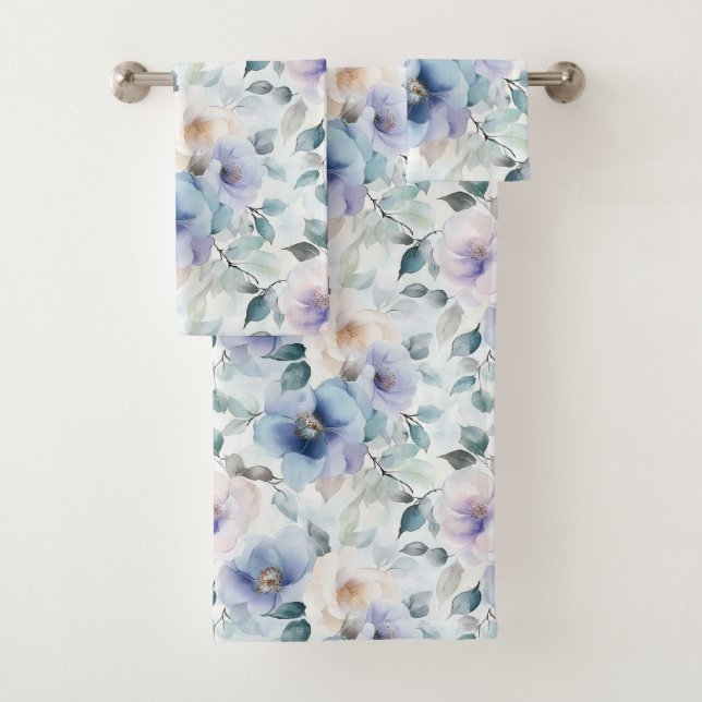 Jolies fleurs lavande violettes blanches   (En situation)