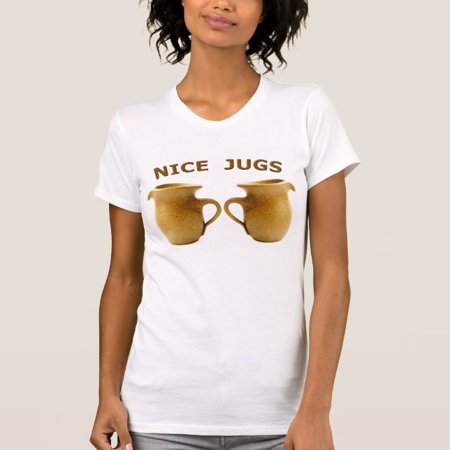 Jolies jugs femmes T-shirts (Devant)