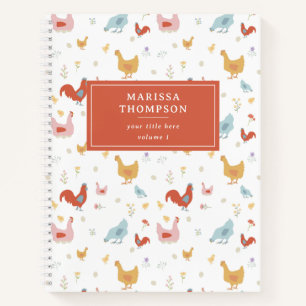 Jolies Poules, Poussins et Bébés Poulets Journal