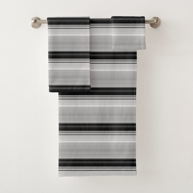 Jolies rayures noir gris (En situation)