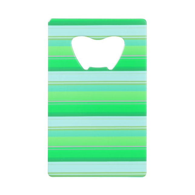 Jolies rayures vert aqua (Devant)