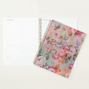 Jolies roses florales citation « Croyez en VOUS-mê